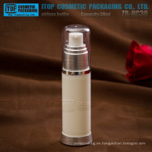 ZB-HC30 30ml respetuoso del medio ambiente natural sensación color personalizable hermoso redondo vacío envases cosméticos envases